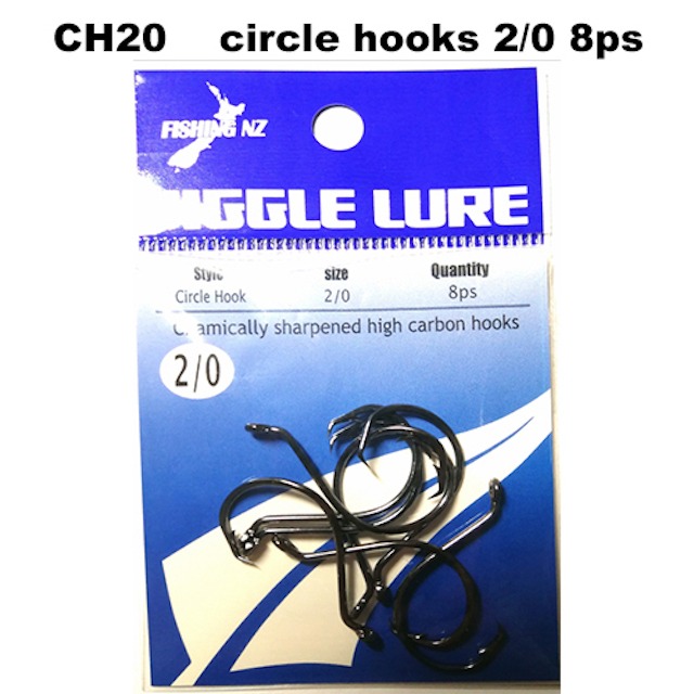 circle hook 2/0  Jiggle lure fishing tackle supplier